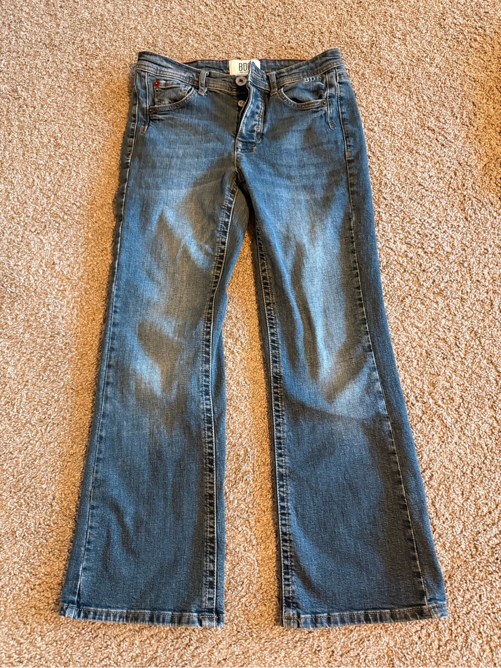 BDG Dark Blue Flare Jeans